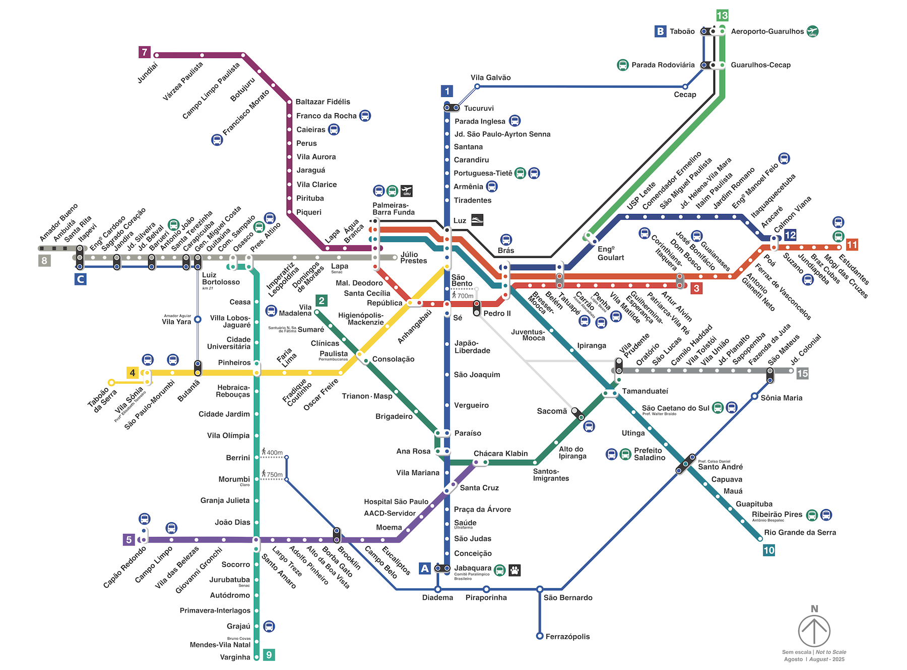 Метро Сан Пауло